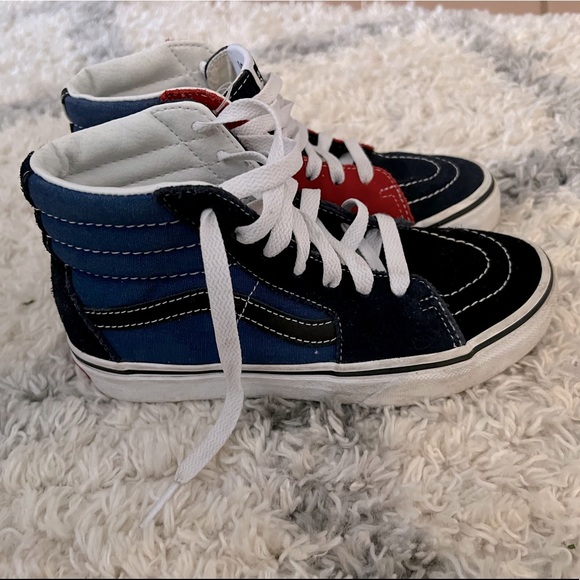 Off the Wall Vans Red White Blue - Picture 3 of 5